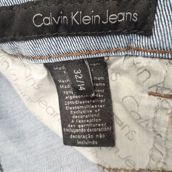 Calvin Klein Women's Jeans Shape Boot-Cut Leg Dark Jeans Sz. 32 / 14 - Picture 7 of 8